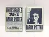 Escuela de cine Harry tarjetero pasaporte cuero PU estudiante hombres y mujeres viaje multifuncional porta documentos de viaje ticket porta tarjetas