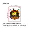 Novo Halloween Cartoon Skull Cute PVC Sticks AFH Series Cross Border Living Room Bedroom Decorative Wall Stickers Atacado