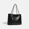 Bolsa Tote Grande de Couro Macio para Mulheres 2026 Novo Estilo Bolsa de Ombro Bolsa Transversal Bolsa para o Dia a Dia Bolsa Tote de Grande Capacidade