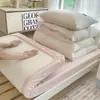 Conjunto de três peças xadrez para dormitório universitário, roupa de cama 100% algodão, estilo ins, lavável à máquina, inclui lençol de cima, capa de edredom e lençol de elástico