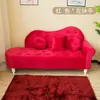 Sofá de tela para apartamentos pequeños, sala de estar moderna simple, vivienda de alquiler, tienda de ropa, chaise longue, sofá pequeño de dos plazas para dormitorio