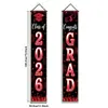 Banners da Nova Série Preto e Dourado Transfronteiriços para a Temporada de Formatura, Celebrações de Turma, Celebrações Escolares e Decoração de Atmosfera para a Temporada de Formatura