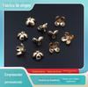 Pingente Estilo Antigo Cobre Fundido 8mm Estame Flor Pequena DIY Acessório Material Grampo de Cabelo Vagem de Lótus Estilo Nacional Charme Antigo Nova Estética Chinesa