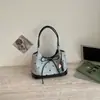 Bolsa Tendência de Bolinhas Grande Capacidade para Mulheres 2026 Novo Modelo Versátil de Ombro/Axila Bolsa Casual Bolsa de Mão Bolsa Tote
