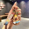 Chaveiro Criativo de Cavalo Arco-Íris Unicórnio Desenho Animado para Mulheres, Chaveiro Fofo Estilo Ins, Pingente para Mochila de Estudante, Pequeno Presente