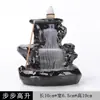 Quemador de Incienso de Flujo Inverso Cerámico Negro Nuevo Creativo para Hogar Oficina Quemador de Incienso Adornos de Camino de Incienso Fabricante Dropshipping