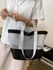 Bolsa Tote de Moda Feminina Nova Outono 2026 Transfronteiriça Portátil Grande Capacidade Armazenamento para Viagem ao Ar Livre Bolsa de Mão Bolsa de Ombro