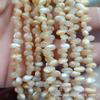 Concha Marina Fritillaria Cuentas Caracol Herradura Gotas de Agua Cruz Perforada Collar de Mano Pendientes Joyería Hecha a Mano DIY Accesorios Semiacabados