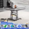Máquina de Mahjong con Alas Giratorias, Diseño Inclinado Estilo Montaña Rusa, Máquina de Mahjong Grande de Bajo Ruido Sin Empuje, Mesa de Mahjong Plegable Doble Totalmente Automática para Uso Doméstico