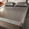 2026 Nuevo Tapete Refrigerante de PE Tapete de Seda de Hielo Tapete Suave de Aire Acondicionado Juego de Tres Piezas