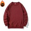Primavera e Outono Novo 320g Algodão Chinês Crewneck Ombro Camisola Masculina e Feminina Coreano Moda Jaqueta Base Atacado
