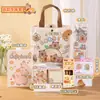 Bolsa de Lona Kapibala Atractiva Set de Papelería Recompensa para Estudiantes Pequeño Regalo Premio de Clase Recuerdo de Cumpleaños