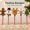 Novo produto transfronteiriço: Varinha Mágica de Pagamento de Natal, uma varinha mágica de pagamento de Natal impressa em 3D