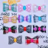 Pinza para el pelo de lazo de dos colores a cuadros transparente, cuerda para el pelo, pinza para zapatos, hebilla de zapato, accesorios acrílicos DIY