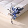 Nuevo Broche de Espiga de Trigo de Cristal para Mujer, Broche de Girasol Incrustado de Diamantes, Broche Pequeño Estilo Fragante, Broche para Mujer