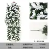 Enredadera de Flores Artificiales Beile para Colgar en la Pared, Orquídea Colgante, Flor para Maceta Colgante, Flor para Colgar en la Pared para Decoración de Sala de Estar y Balcón