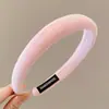 Diadema de lujo ligero sintiendo presión ambiente para el cabello diadema cara femenina accesorio para el cabello de lazo estilo retro Hong Kong pinza para el cabello tocado de alta gama