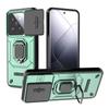 Adequado para Xiaomi 14pro batalha urso anel caso de telefone Xiaomi 14pro janela deslizante Armor Capa protetora