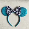 Diadema Decorativa de Cabeza de Mickey para Niños Transfronteriza Dos Lazos Hebilla para la Cabeza Vestido de Actuación Escénica Disfraz Decoración Diaria Diadema