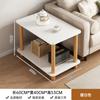 Mesa pequeña, mesa de centro pequeña y sencilla, mesa auxiliar para sala de estar, sofá, mesa cuadrada pequeña para el hogar, mesita de noche para dormitorio