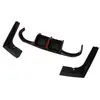 Adequado para BMW Série 3 Lip Traseiro F30F35 Parachoque Traseiro M3 Modificado Lip Traseiro Estilo V com Luzes e Kit de Contorno Grande