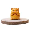Versión Q Lindos Doce Animales del Zodiaco Pieza de Mano Madera Maciza Madera de Tuya Talla de Madera Animal Portátil Pequeño Adorno Wenwan de Mano