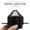 Filtro de Café de Acero Inoxidable para el Hogar con Oreja para Colgar, Embudo de Malla Plegable de Doble Capa para Goteo, Utensilio sin Filtro de Papel