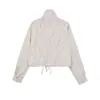 Atacado de Roupas Femininas Transfronteiriças Primavera 2026 Novo Estilo Europeu e Americano Elegante Moda Xadrez Versátil Jaqueta