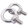 Juego de tuerca de argolla de acero inoxidable 304 tuerca de argolla de elevación tuerca de anillo tuerca de anillo