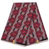Tecido africano estampado em poliéster Padrão geométrico africano Tecido estampado dos dois lados Tecido para roupas de moda africana em estoque