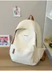 Bolsa Casual de Color Sólido para Viajes y Uso Diario, Mochila para Estudiantes Universitarias, Mochila para Estudiantes de Secundaria y Preparatoria, Bolsa de Viaje Ligera de Gran Capacidad para Hombres