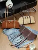 Bolso Boston de Cuero Genuino Gamuzado Nuevo Otoño/Invierno 2026, Bolso de Hombro Elegante y a la Moda para Mujer, Exclusivamente para Ventas Transfronterizas