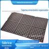 Fabricantes de almofada de borracha oca com furo cor spot espessa isolamento amortecedor de choque resistente a óleo resistente ao envelhecimento almofada de borracha