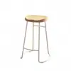 Mesa alta de bar de ocio nórdica para uso doméstico en Yangtai, mesa larga simple de madera maciza para colocar en la pared o junto a la ventana, juego de mesa y sillas con patas altas