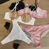 Lingerie sexy transfronteiriça estilo francês para mulheres, ultrafina, minimiza seios grandes, previne flacidez, com renda contrastante, conjunto de lingerie plus size