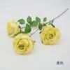 Flor de Rosa Corolla de 3 Cabeças em Galho Único Decoração de Auditório de Casamento Flor Artificial Flor de Rosa Adereços para Sessão de Fotos em Estúdio Flor