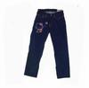2023 outono novo casual calças de perna larga moda de rua europeia e americana jeans estampados Hello Kitty calças retas soltas