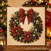Pintura de Diamante de Natal 5D Nova 20*20 Amazon Mais Vendido Transfronteiriço Pintura de Pérola Feita à Mão Decoração para Pendurar DIY Ornamento Criativo