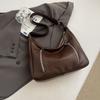 Bolsa de Ombro Retro Fashion para Mulheres de Comércio Exterior Transfronteiriço, Bolsa Transversal Versátil de Alta Qualidade, Bolsa Saco de Grande Capacidade para Trabalho e Deslocamento