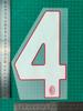 25-26 Coleção Ocasião Principal AC Milan Roupa Adulto A+ Camiseta Número Letra Transferência de Calor Número Transferência de Calor Mapa