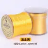 Fio Elástico Plano, Cordão Resistente ao Desgaste, Fio para Joias DIY, Fio para Miçangas de Pulseira, Fio para Tecelagem, Fio Elástico para Cristal Atacado
