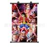 Pintura Colgante de Animación de One Piece Directo de Fábrica Animación Pequeña Pintura Colgante Pintura Decorativa Animación de Dibujos Animados Tela Larga Colgante