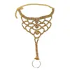 Moda transfronteriza europea y americana diamante brillante cadena de garra anillo pulsera soldadura joyería fabricante de origen