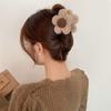 Pasador de Flor Rellena para Mujer 2025 Nuevo Pinza de Tiburón Accesorios para el Cabello Simples Otoño e Invierno Pinza Pinza de Agarre de Gama Alta Reemplazo de Cabello