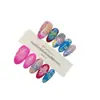 Nai Zi Uñas Portátiles Hechas Completamente a Mano Modelo Nuevo Otoño/Invierno B310 Completamente Pintadas a Mano Talladas Estilo Francés Elegante Pegatinas para Uñas de Comercio Exterior