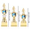Trofeo de plástico personalizado trofeo infantil personalizado competición infantil de baile canto salto de cuerda patinaje sobre ruedas pequeño trofeo creativo venta al por mayor