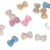Acrílico Contas Bolinhas Laço Semi-Transparente Contas Soltas Artesanal DIY Acessórios de Joias Pulseira DIY Acessórios