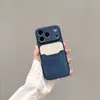 Adecuado para Apple 17 Pro Max, la ventana grande se transforma instantáneamente en una funda de teléfono, funda protectora con tarjetero de patrón de mezclilla para iPhone 16, transfronterizo