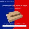 Caixa de Avião Spot Diâmetro Externo Extra Duro Largura 11CM Embalagem Atacado Película Temperada Capa para Celular Caixa de Papelão Corrugado Dobrável