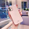 Para Funda de Teléfono Móvil Xiaomi 15Pro 11Ultra Borde Recto TPU Silicona Galvanizado Funda Protectora Arroz Rojo Note14 K80